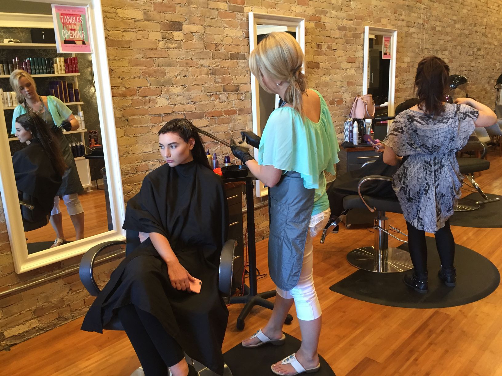 Tangles Hair Salon Expands
